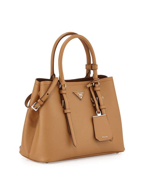 brown prada tote bag